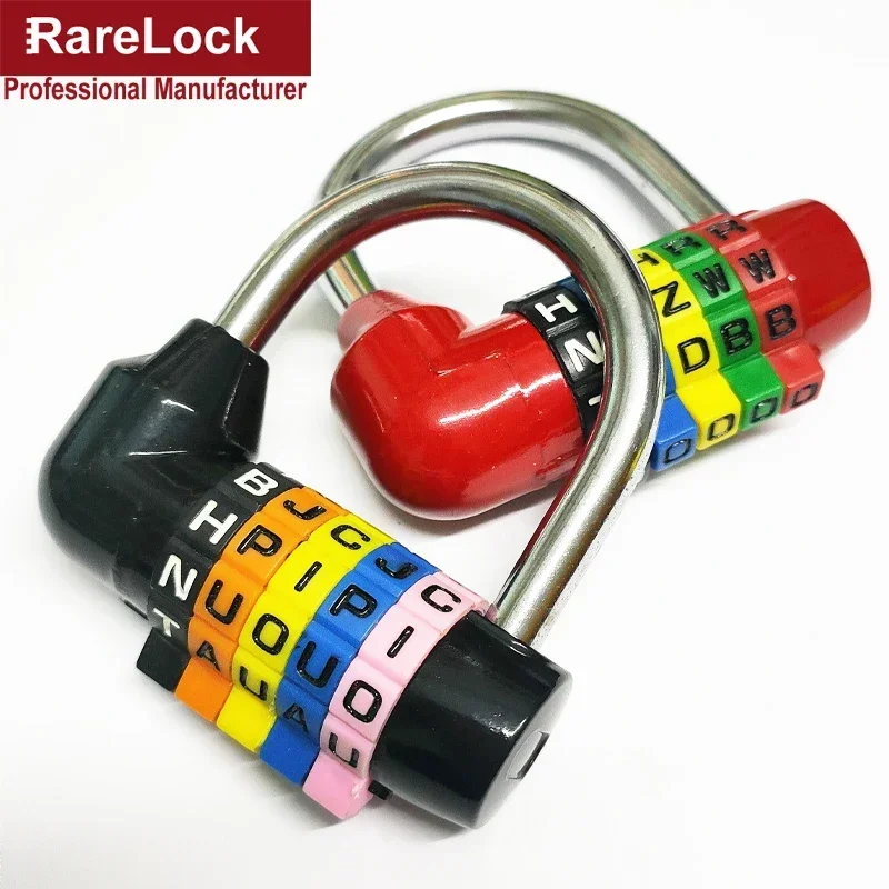 Travel Lock Tsa Approved - 5 Color Letter Combination Padlock For