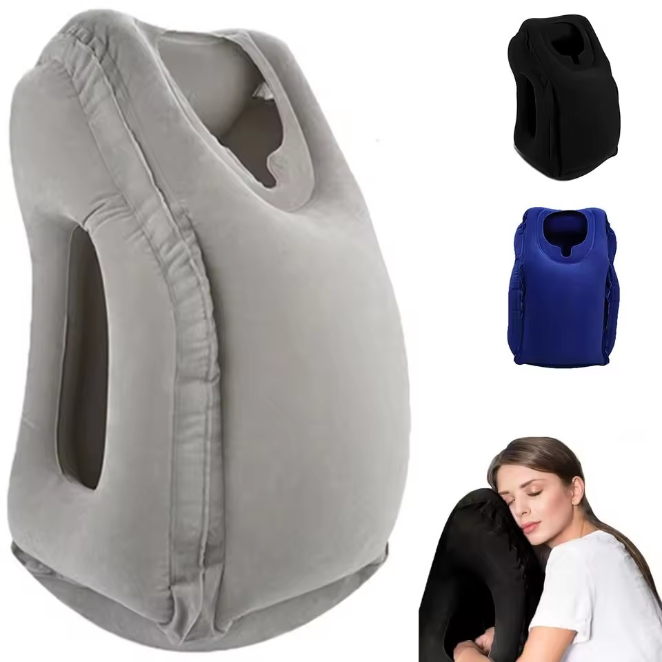 Travel Accessories Long Flight - Inflatable Travel Pillow,Travel Accessories With Neck