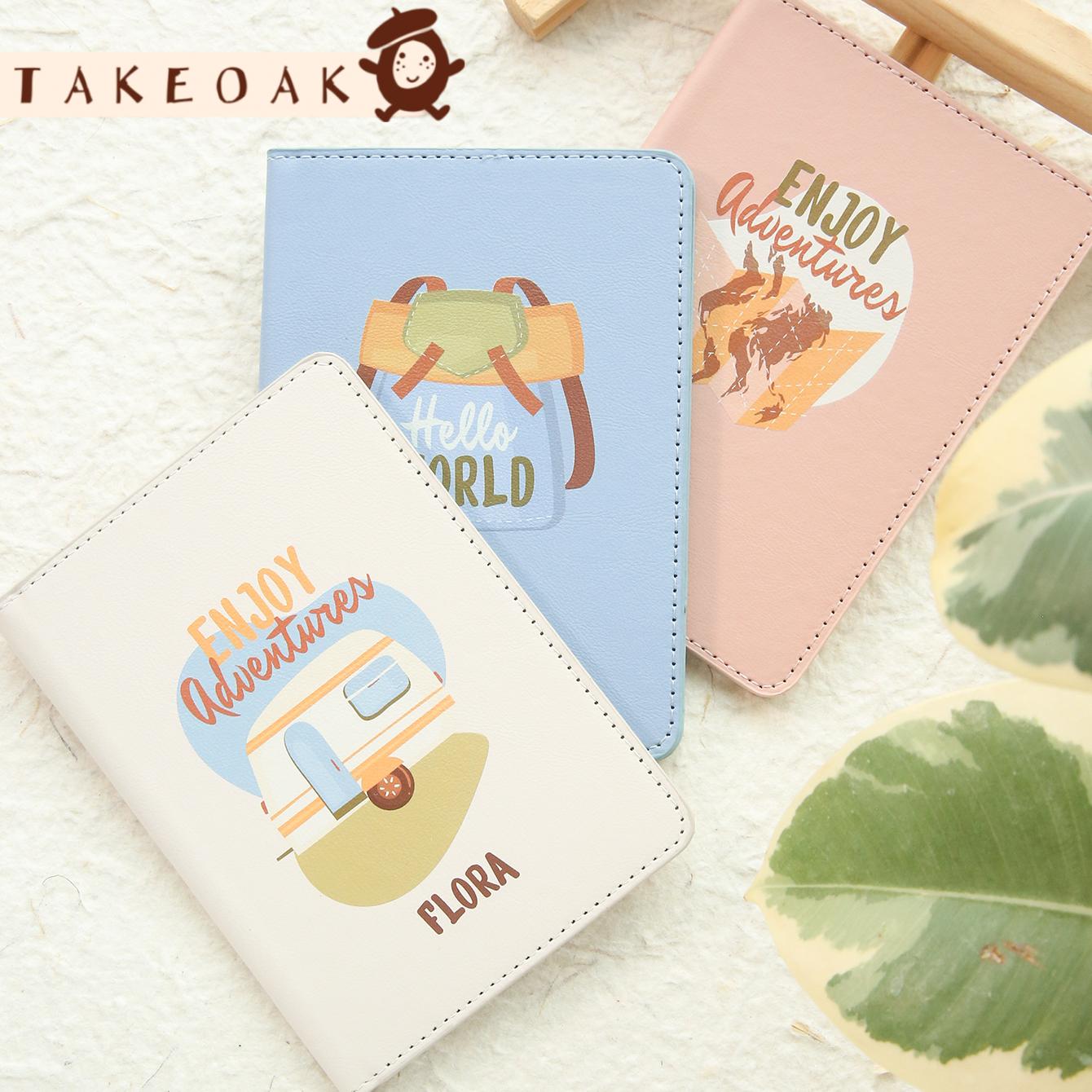 Travel Accessories Overseas - Custom Name Passport Cover PU Leather