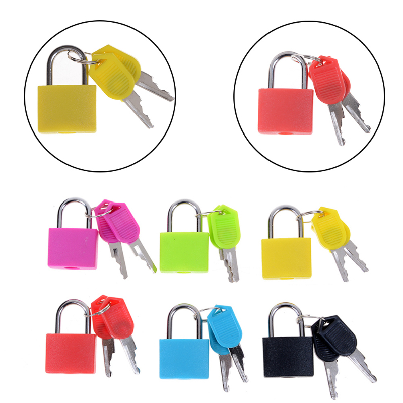 Travel Lock Tsa Approved - 1PCS 30x23mm Small Mini Strong Steel