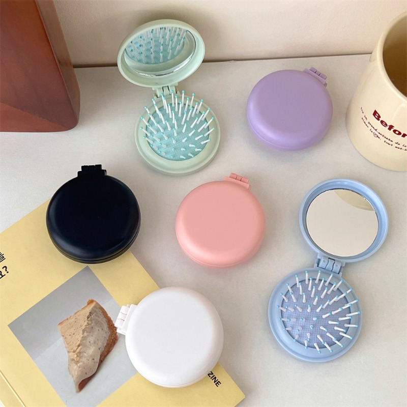 Travel Accessories For 10 Year Old Girl - 1 Piece Mini Portable Travel Hairbrush
