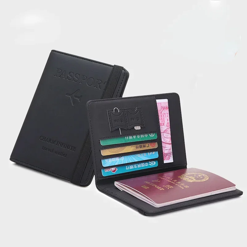 Travel Accessories Bag For Women - Women Men Travel Passport Holder Cover