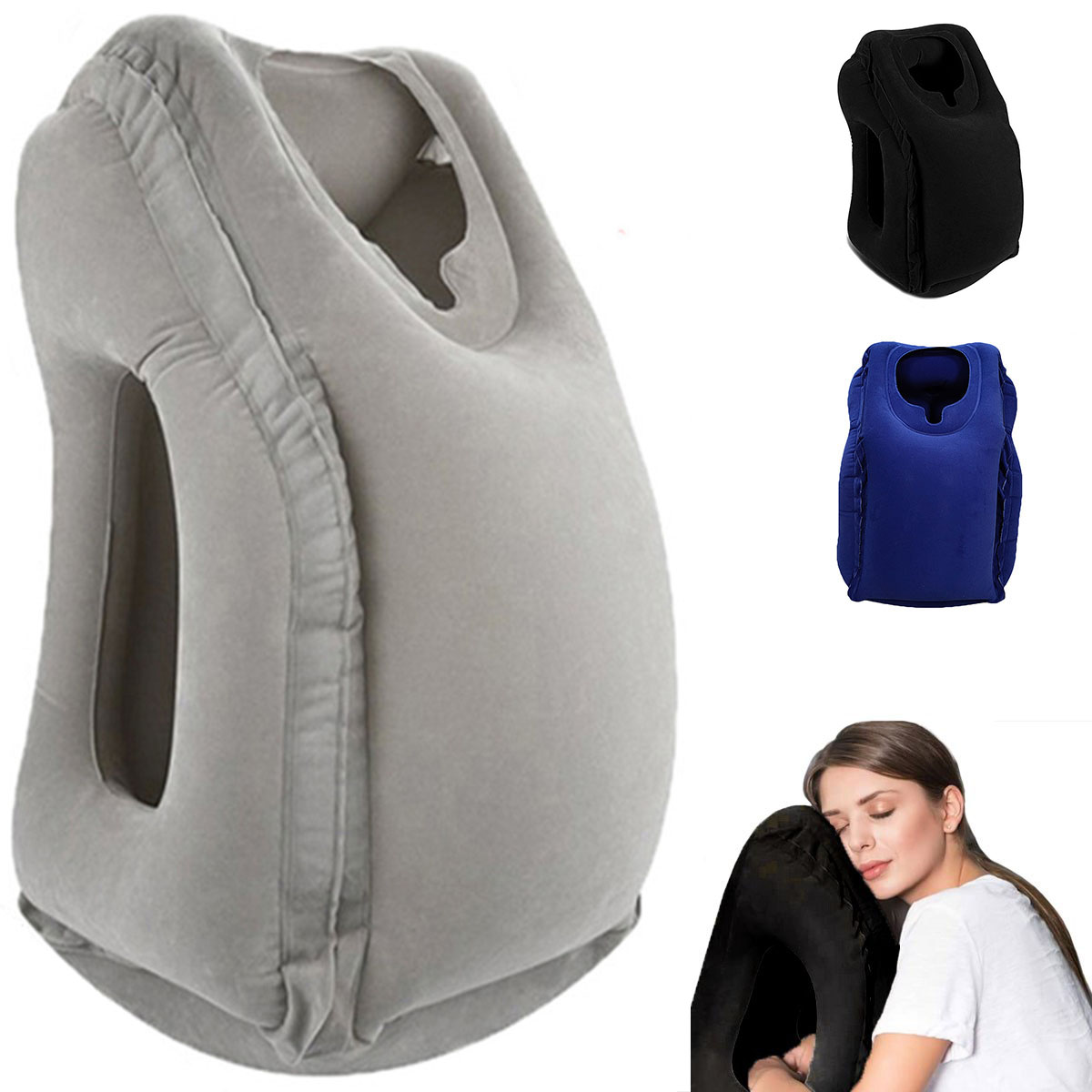 Travel Accessories Long Flight - Inflatable Travel Pillow,Travel Accessories With Neck