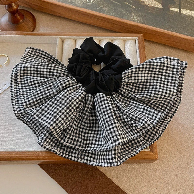 Extra Large Plaid Hair Ties El - Travel Accessories For Elderly review and price
