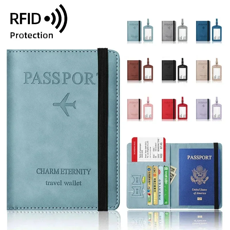 Women Rfid Travel Passport Hol - Travel Accessories Long Flight review and price