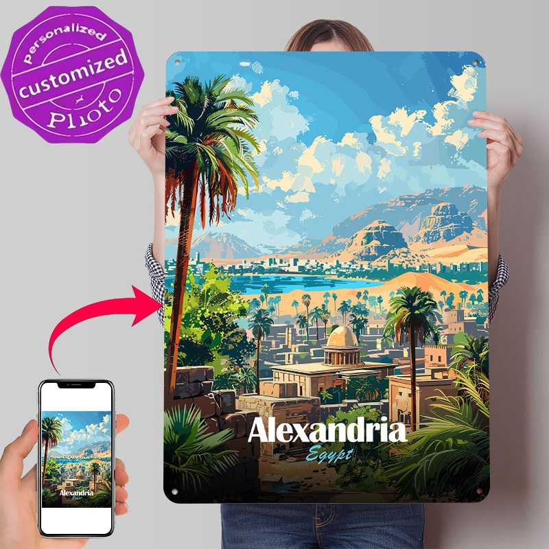 Alexandria Egypt Travel Poster - Travel Accessories Egypt review and price