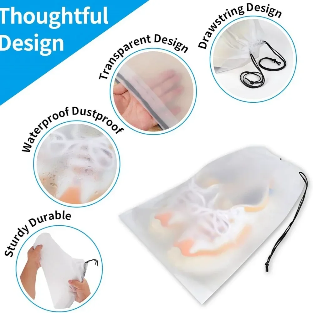 5/10PCS Shoe Storage Drawstrin - Reusable Zip Bag review and price
