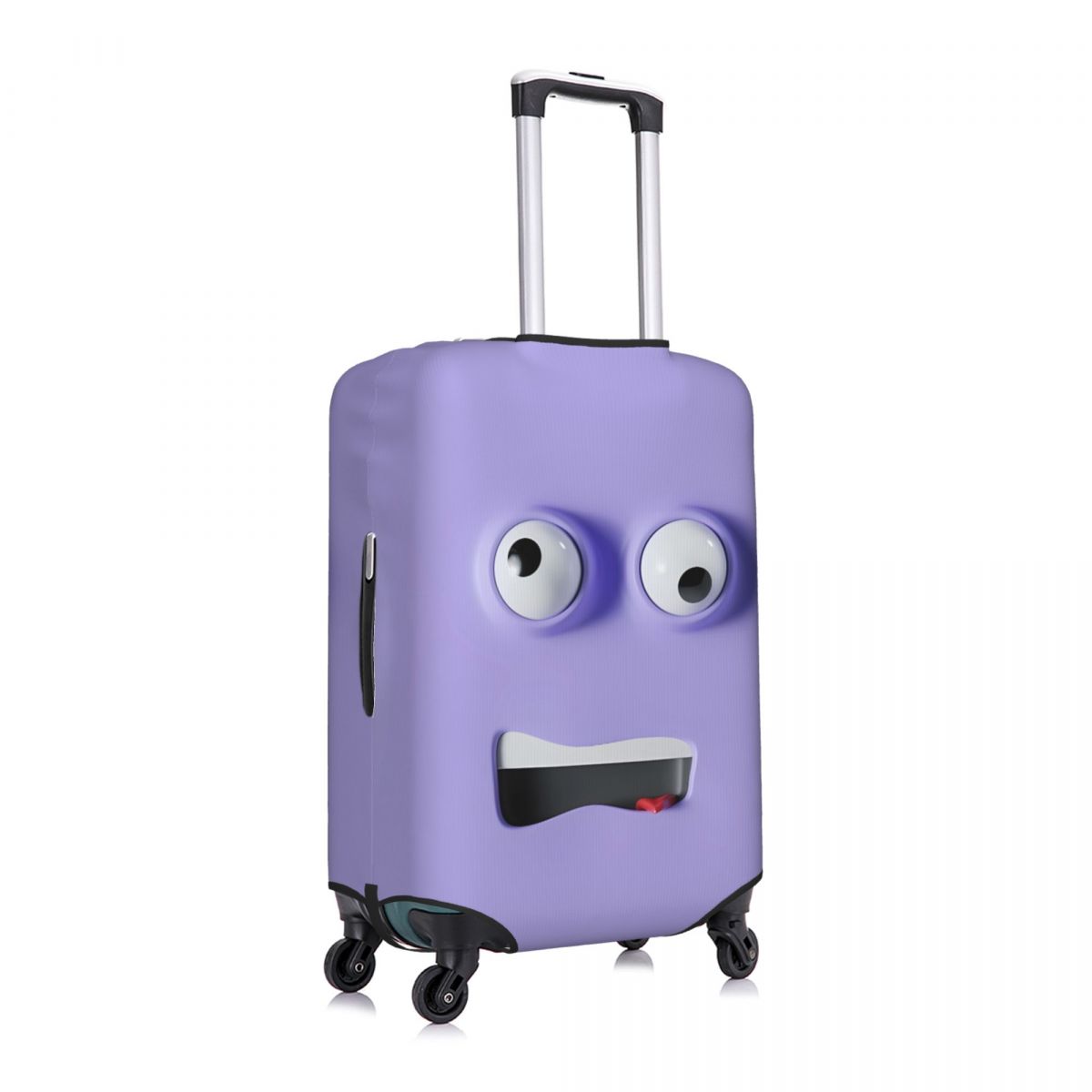 Funny Expression Printed Suitc - Travel Accessories To 3D Print review and price