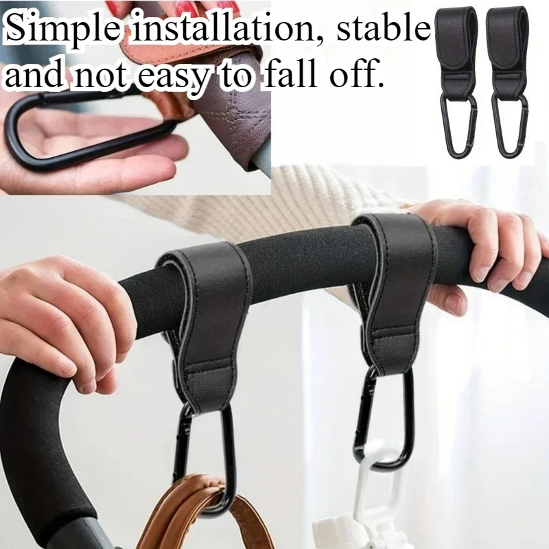Baby Stroller Hook Fashion PU  - Travel Accessories For 10 Year Old Girl review and price