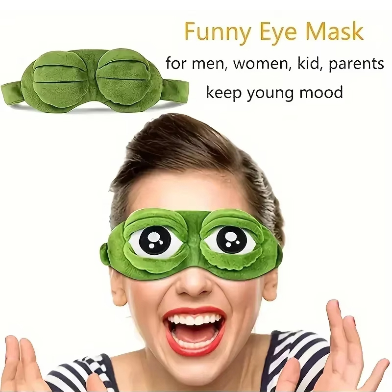 Frog Shaped Eye Mask Party Gam - Travel Accessories For Women review and price
