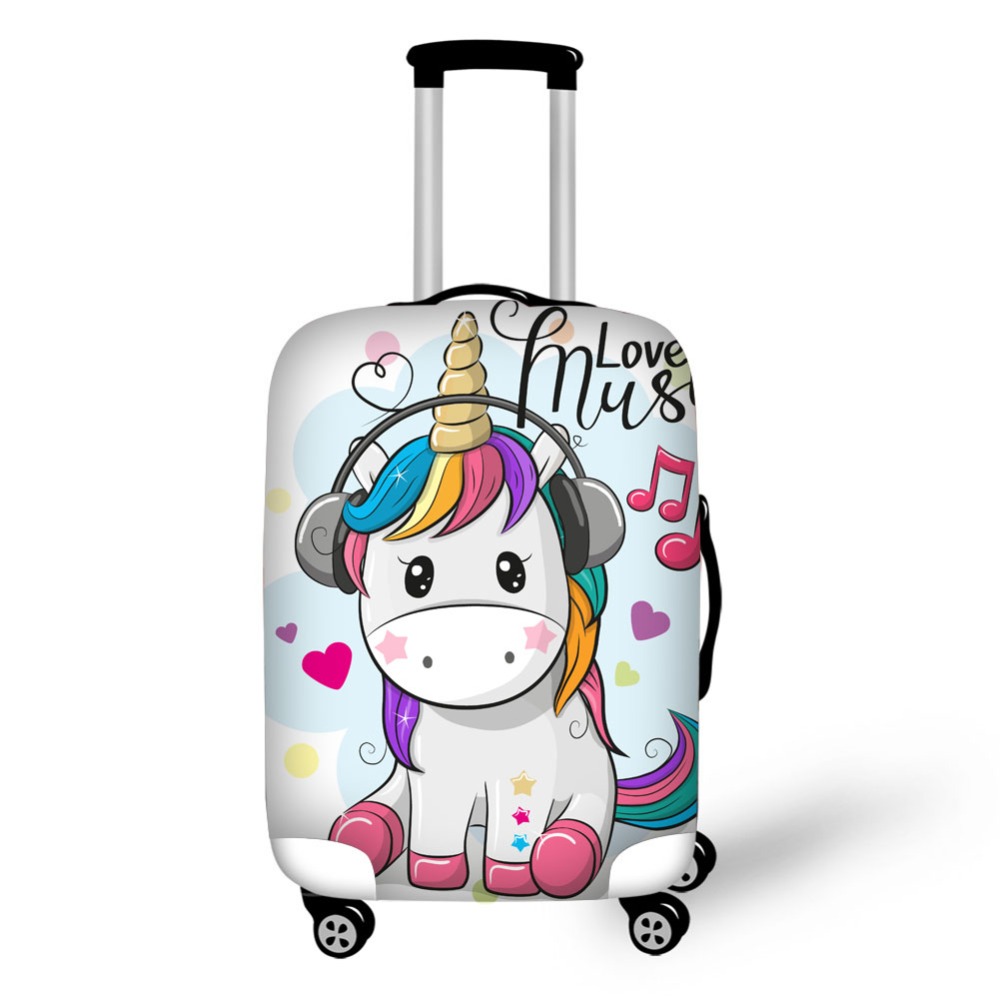 3D Cartoon Unicorn Pattern Pri - Travel Accessories To 3D Print review and price