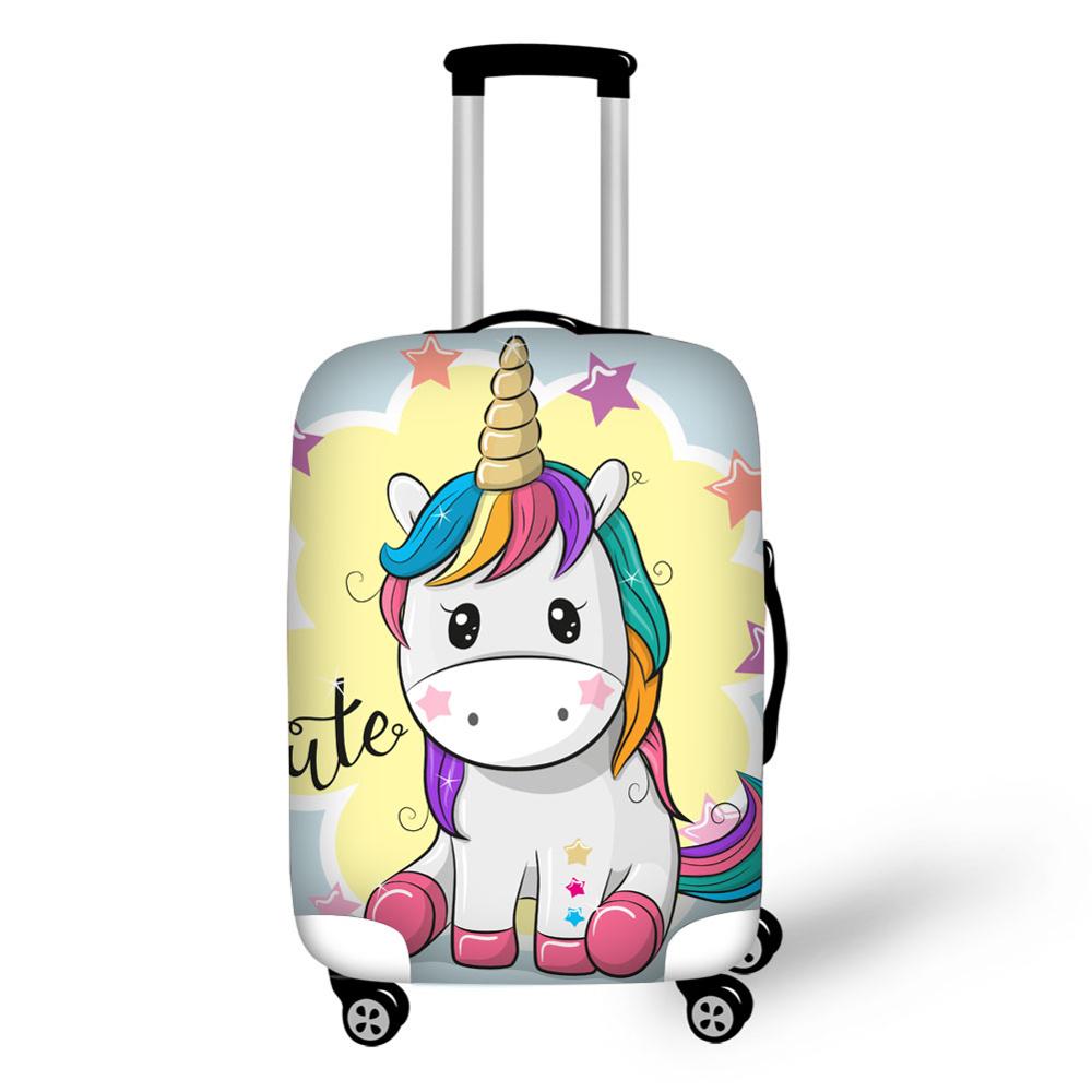 3D Cartoon Unicorn Pattern Pri - Travel Accessories To 3D Print review and price