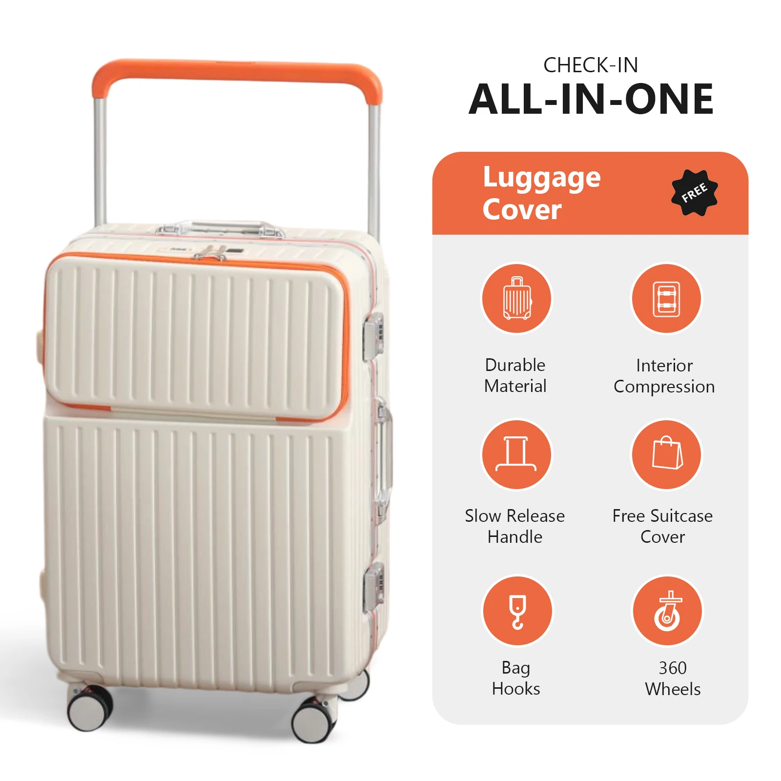 Wide-Handle Travel Suitcase Al - Travel Lock Tsa Approved review and price