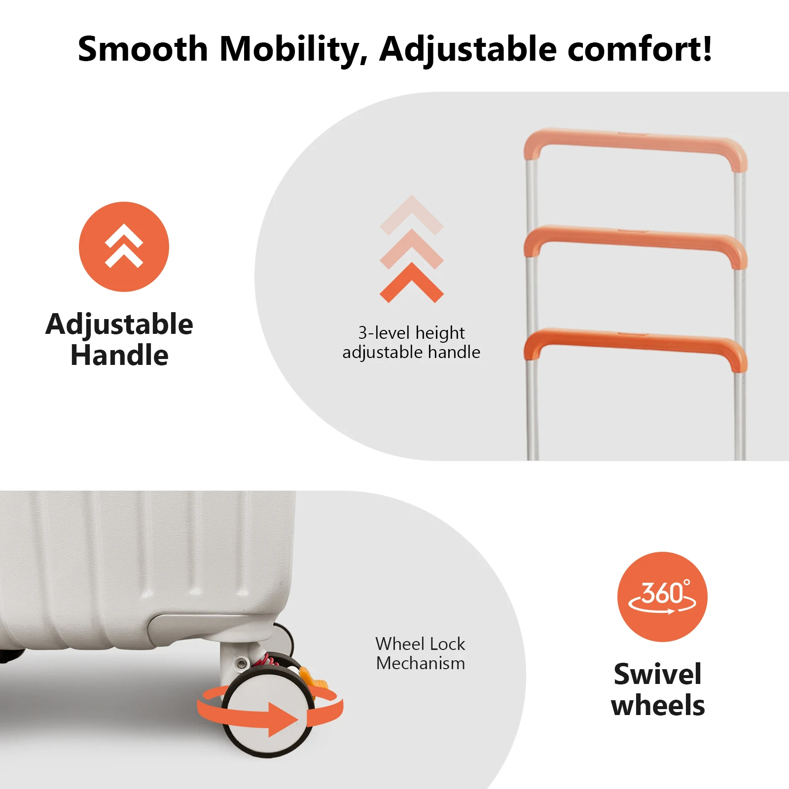 Wide-Handle Travel Suitcase Al - Travel Lock Tsa Approved review and price