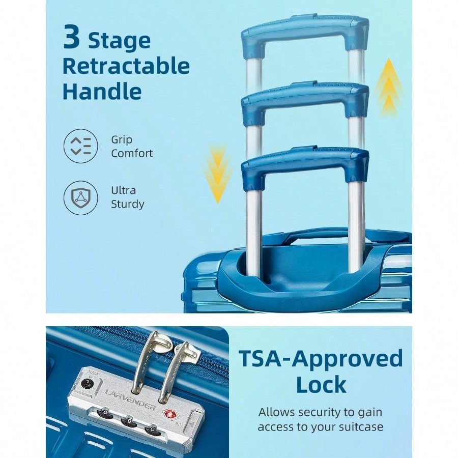 Carry On Luggage 22x14x9 Airli - Travel Lock Tsa Approved review and price