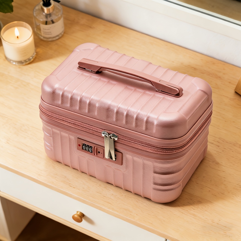 Portable Cosmetic Suitcase Bag - Travel Lock Tsa Approved review and price
