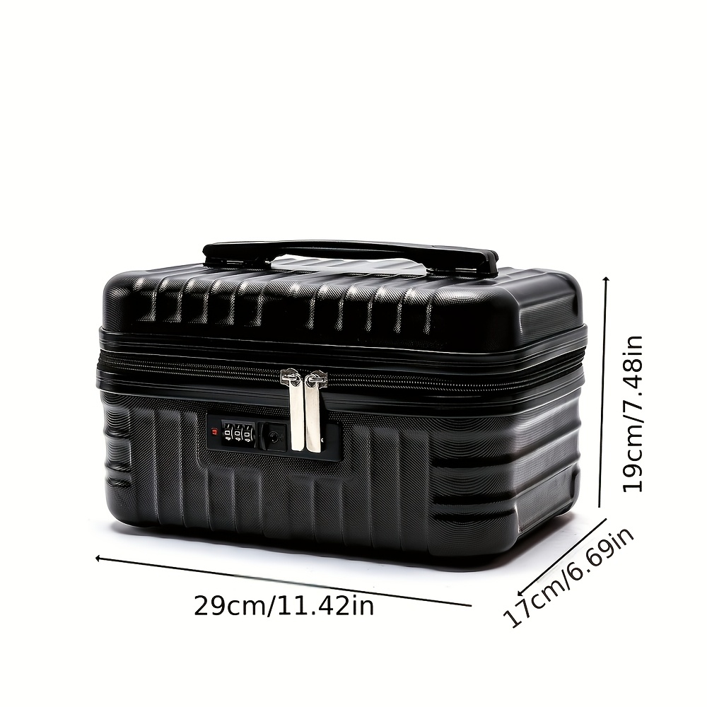 Portable Cosmetic Suitcase Bag - Travel Lock Tsa Approved review and price