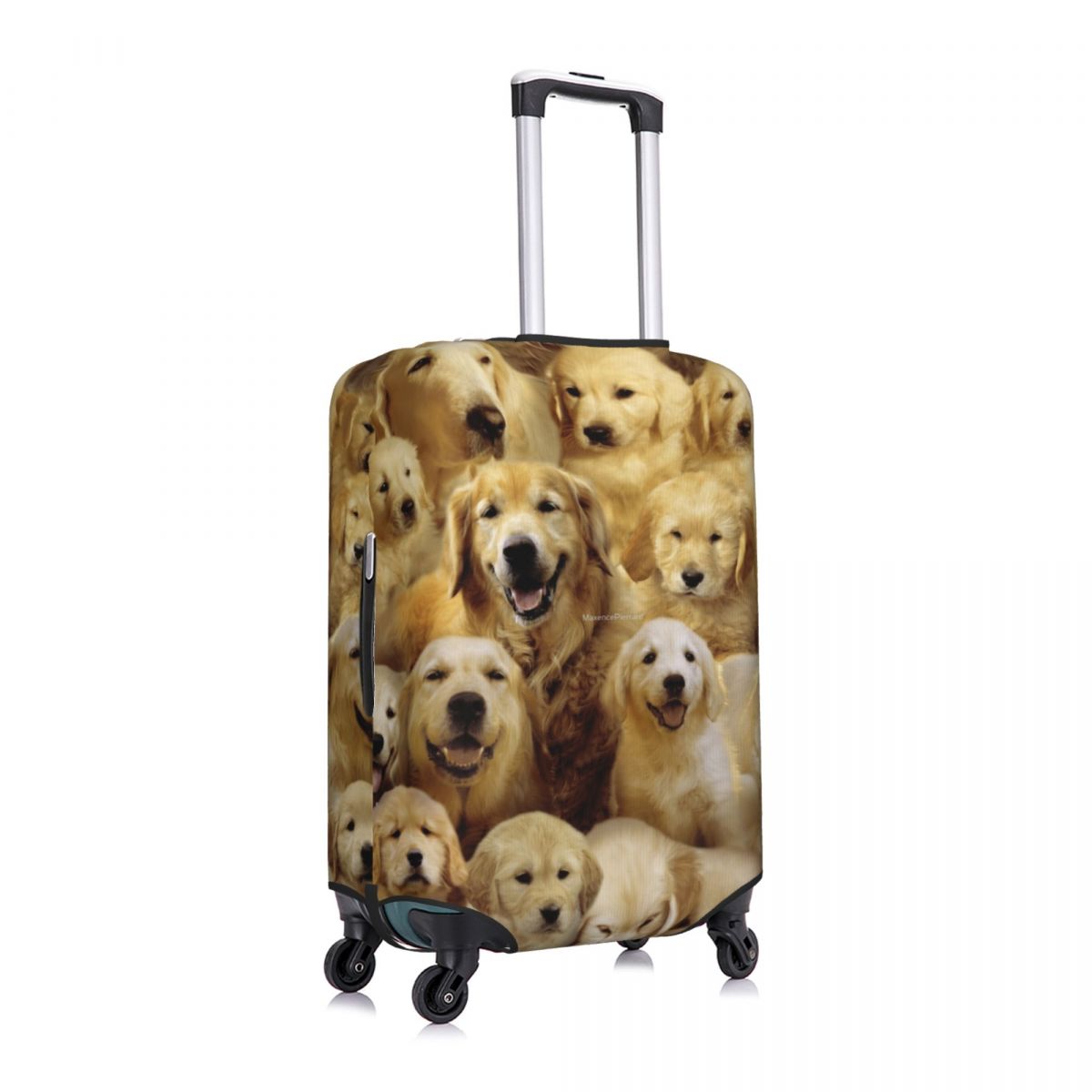 Golden Dog Suitcase Cover Anim - Travel Accessories To 3D Print review and price