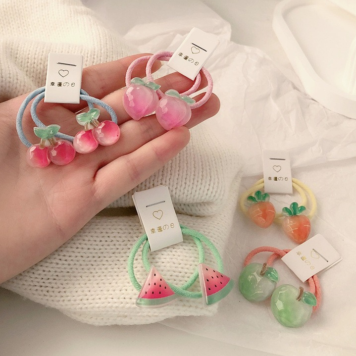 Kids Carrot Hair Ties 5 Pair N - Travel Accessories For 10 Year Old Girl review and price