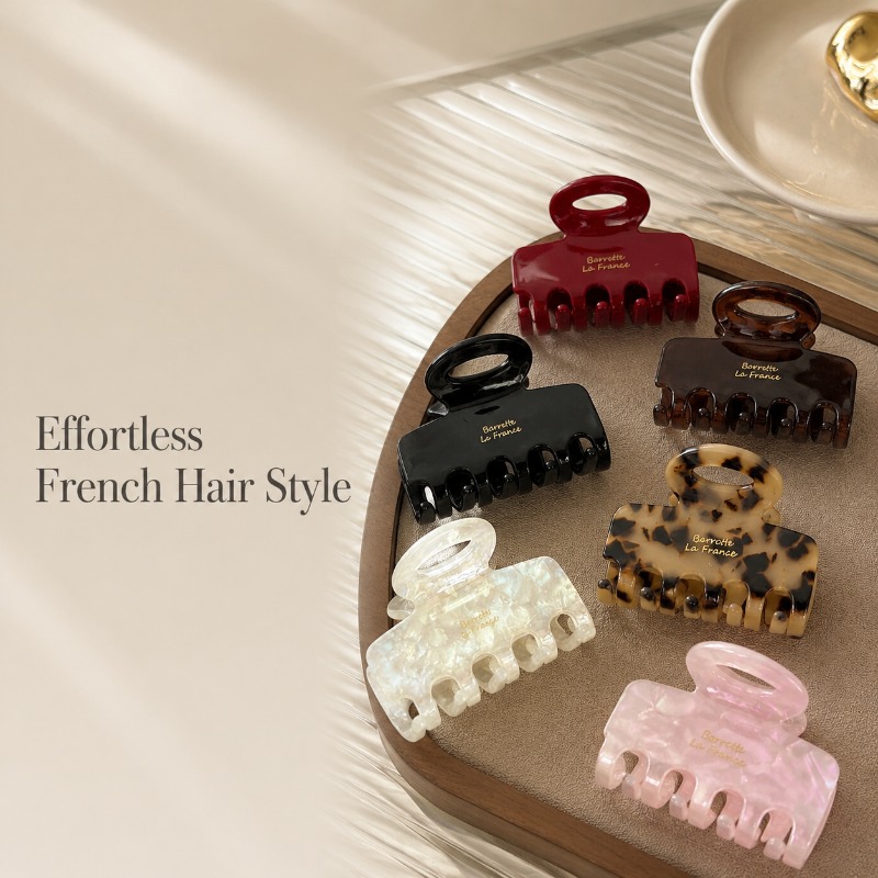 French Medium Hair Claw Clips  - Travel Accessories For Elderly review and price