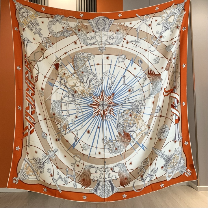 Luxury Brand Scarf Large Silk  - Travel Accessories For Women review and price