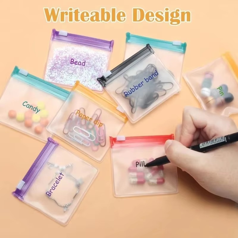 Mini Colorful Pill Dispenser B - Reusable Zip Bag review and price