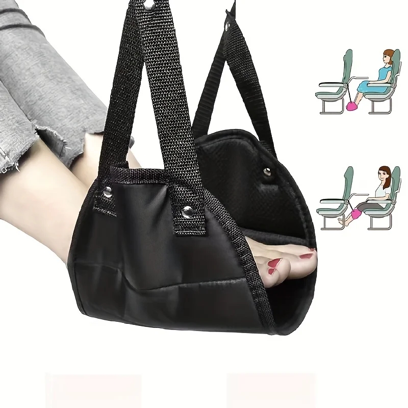 Airplane Footrest Hammock Adju - Travel Accessories Long Flight review and price