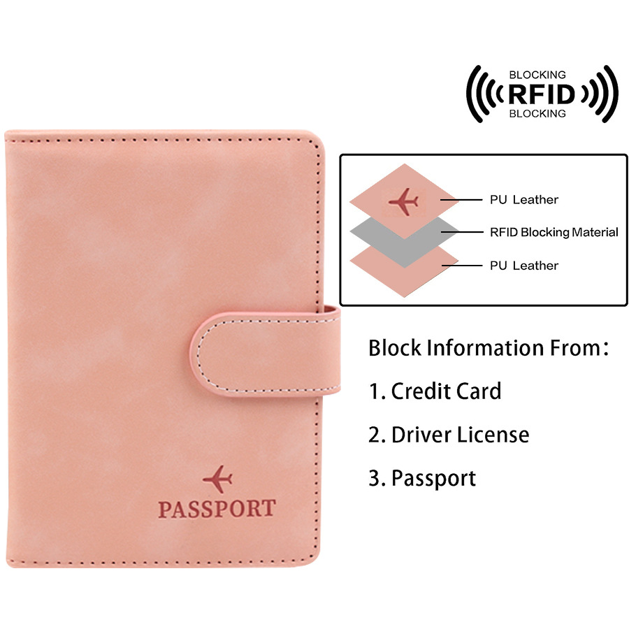 Magnetic Button Passport Cover - Travel Accessories Rfid review and price