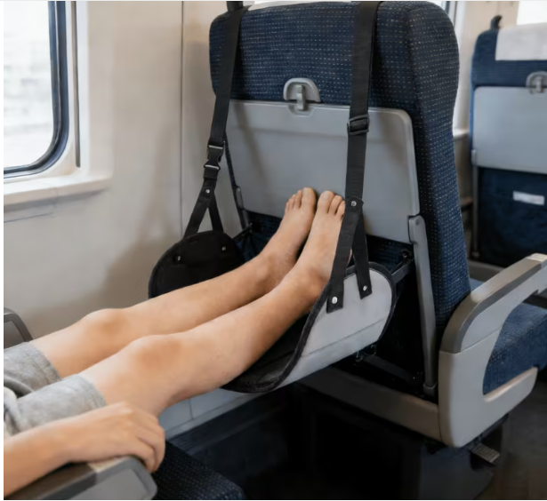 Adjustable footrest with N por - Travel Accessories Long Flight review and price