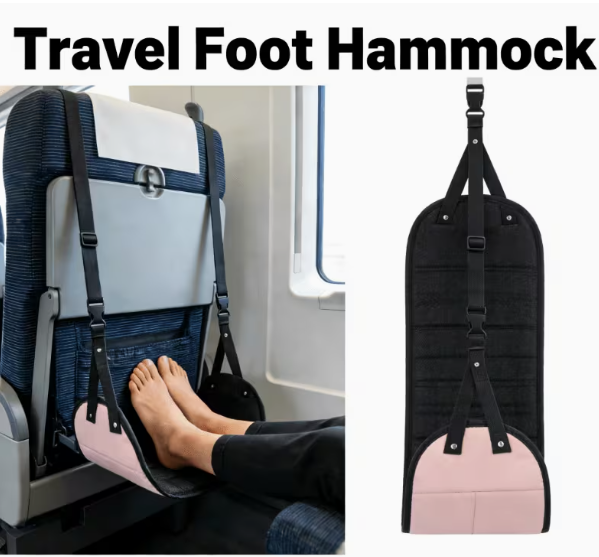 Adjustable footrest with N por - Travel Accessories Long Flight review and price