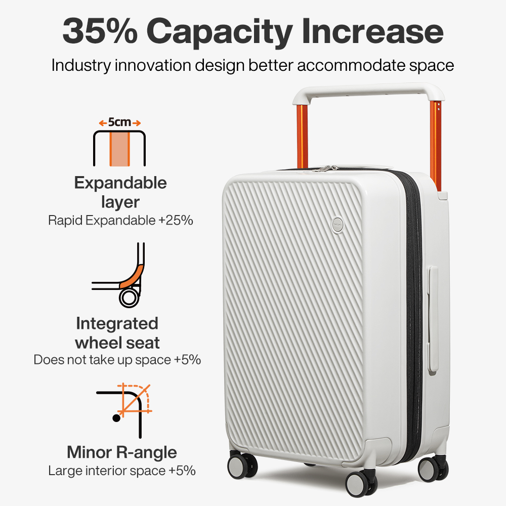 Mixi Expandable Carry On Lugga - Travel Lock Tsa Approved review and price