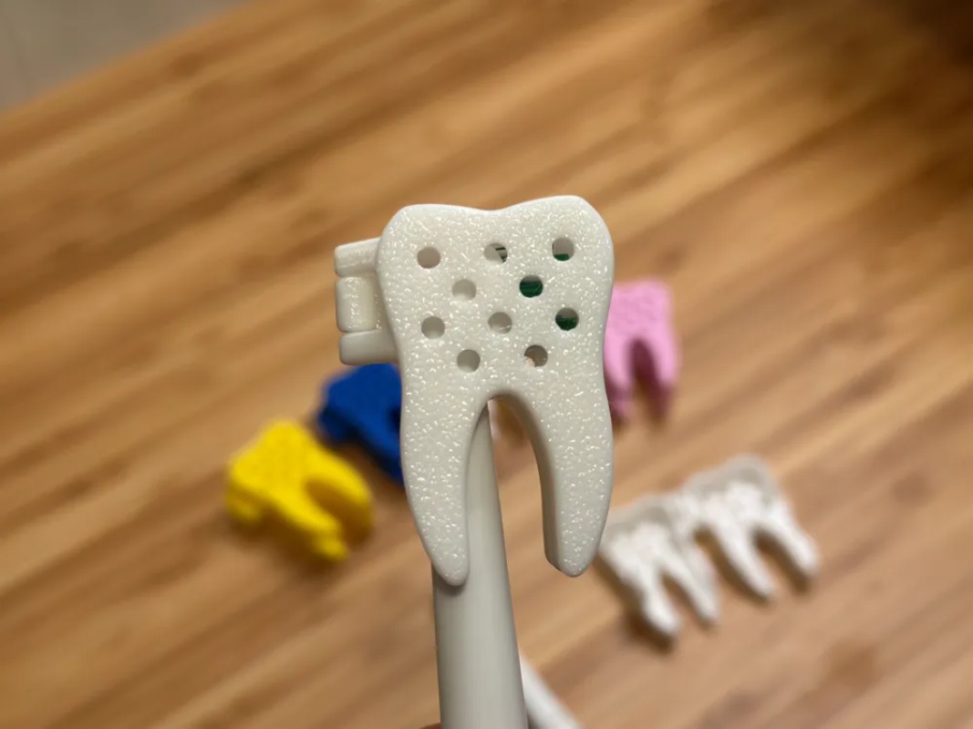 3D Printed Cute Tooth Shaped P - Travel Accessories To 3D Print review and price