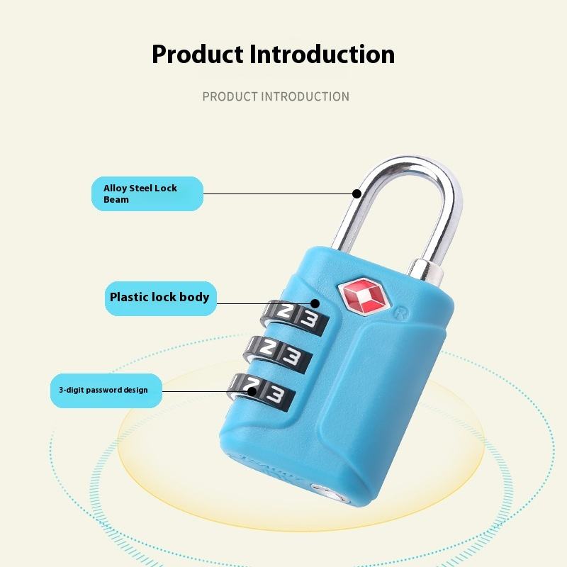 3 Digit TSA Combination Lock N - Travel Lock Tsa Approved review and price