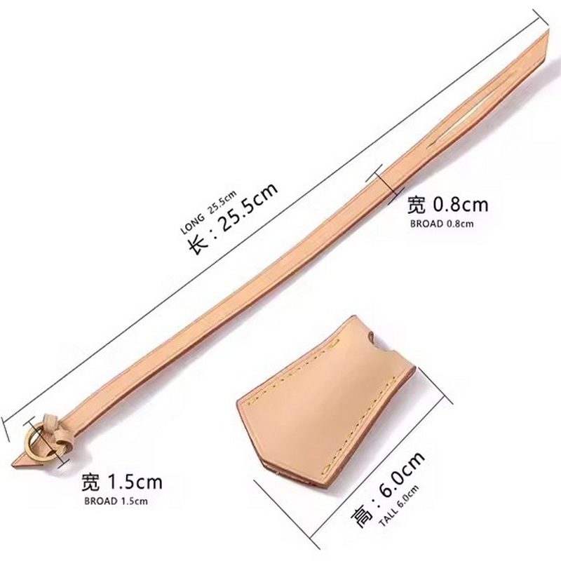 Tanned Leather Tag Bag Hanging - Travel Lock Tsa Approved review and price