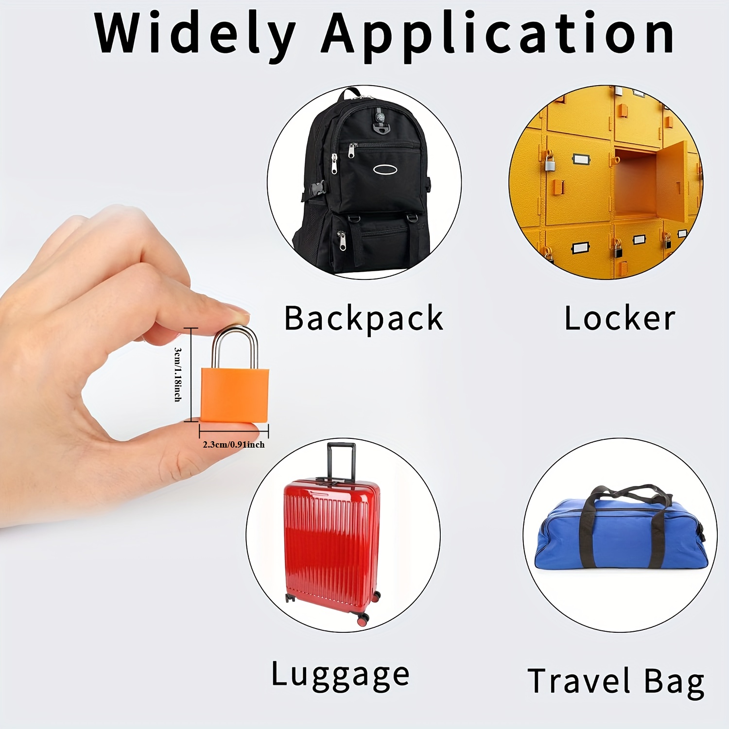 6pcs Suitcase Lock Small Stron - Travel Lock Tsa Approved review and price
