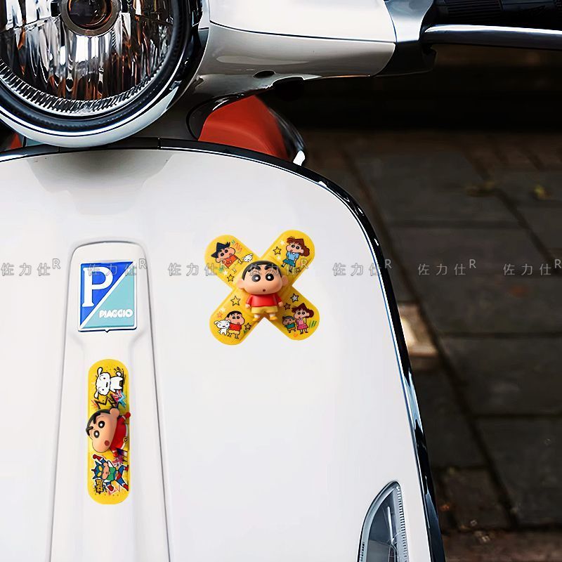 Crayon Shin-chan Band-Aid Cart - Sticker Luggage Decorative review and price