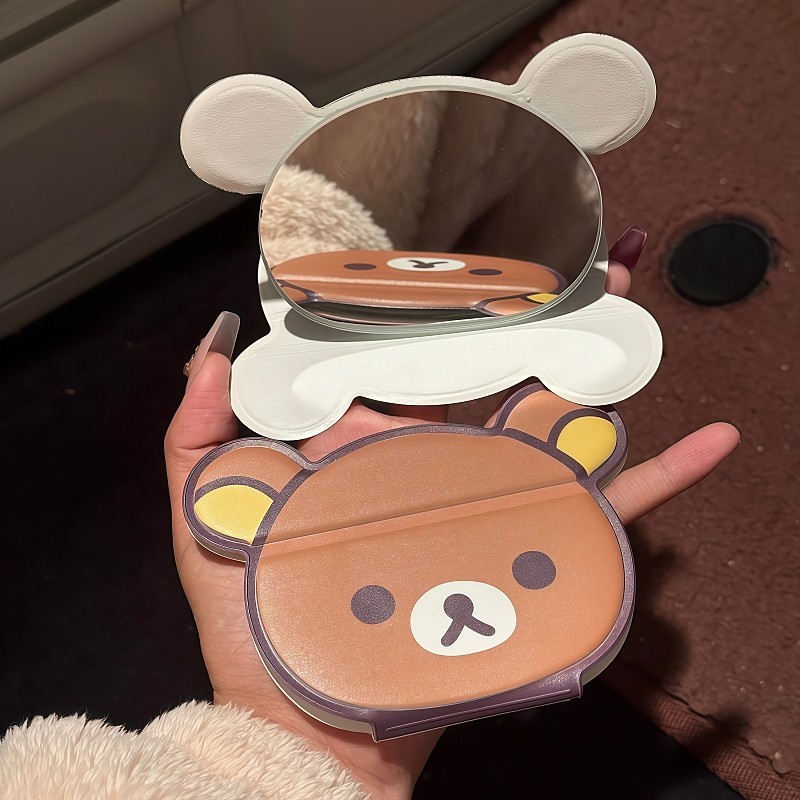 Rilakkuma Folding Makeup Mirro - Travel Accessories For Girls review and price