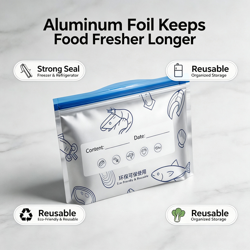 ​Reusable Aluminum Foil Freeze - Reusable Zip Bag review and price