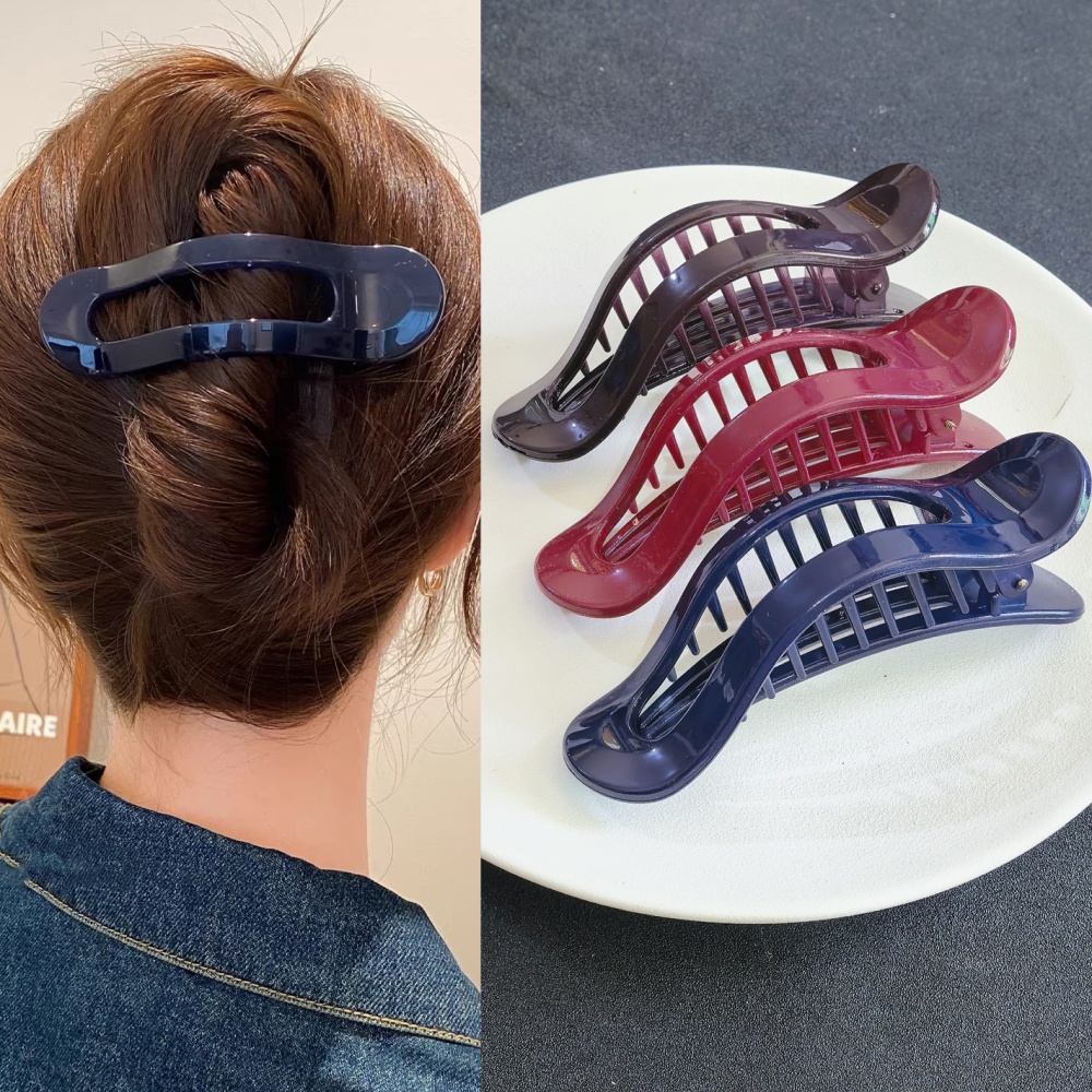 Large Flat Duckbill Hair Claw  - Travel Accessories For Elderly review and price
