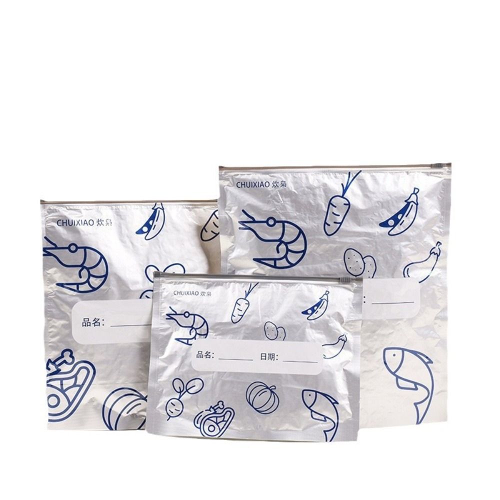 10Pcs/Bag Large Capacity Alumi - Reusable Zip Bag review and price
