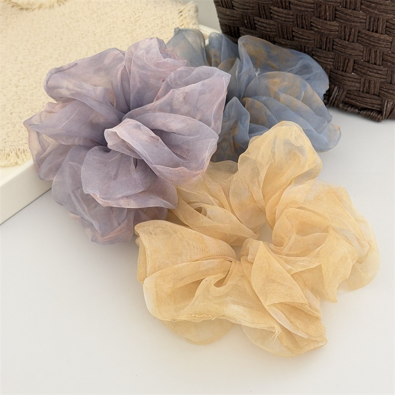 1Pc Hair Scrunchies Oversized  - Travel Accessories For Girls review and price