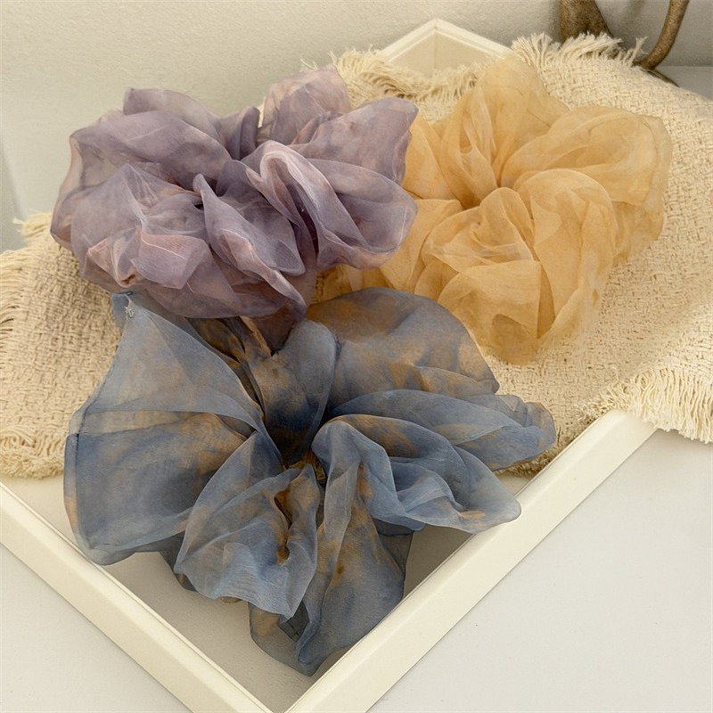 1Pc Hair Scrunchies Oversized  - Travel Accessories For Girls review and price