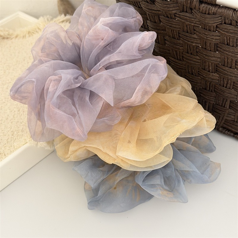 1Pc Hair Scrunchies Oversized  - Travel Accessories For Girls review and price