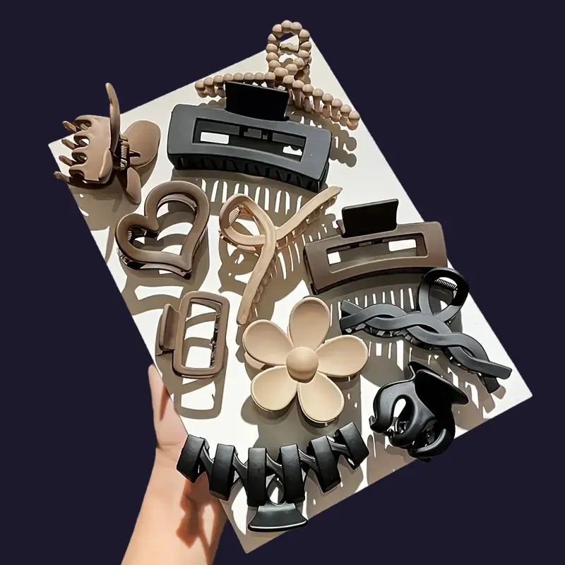 11Pcs Assorted Hair Claw Clips - Travel Accessories For Elderly review and price