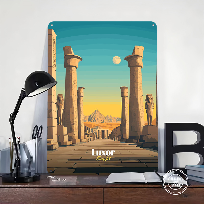 Luxor Egypt Travel Metal Poste - Travel Accessories Egypt review and price