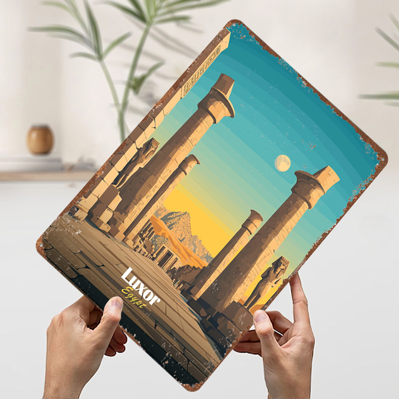 Luxor Egypt Travel Metal Poste - Travel Accessories Egypt review and price