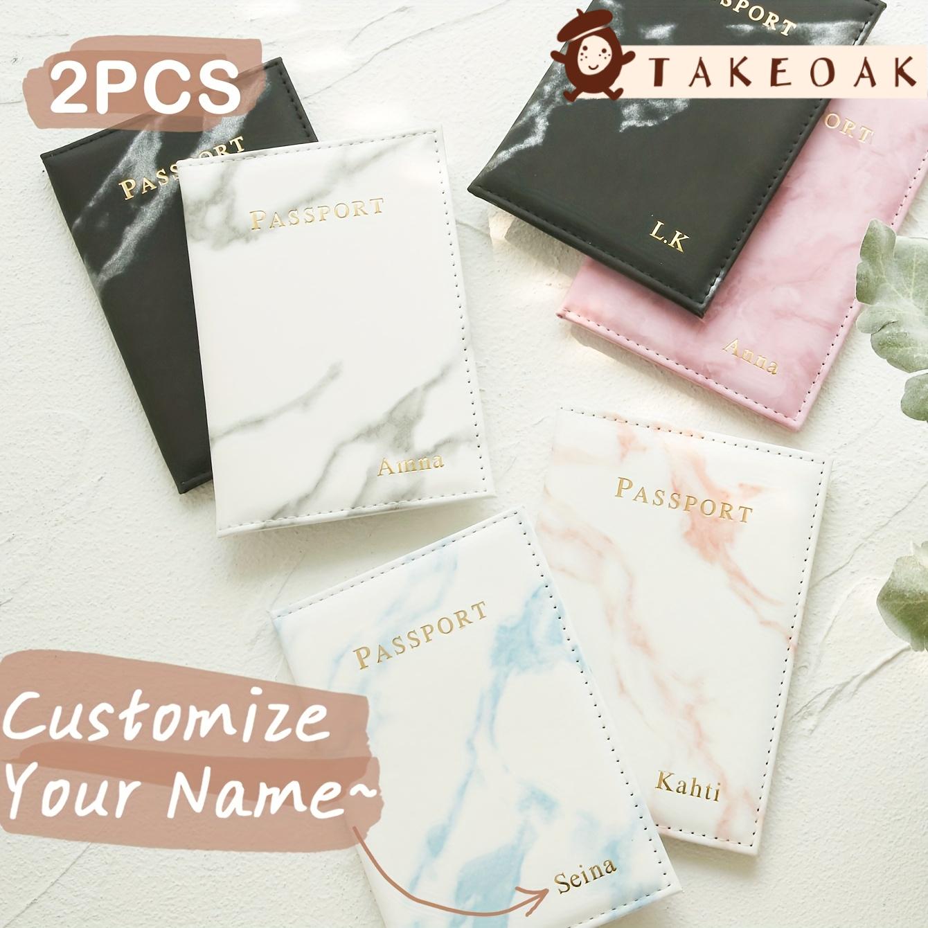 2PCS Custom Couple Passport Ho - Travel Accessories Overseas review and price