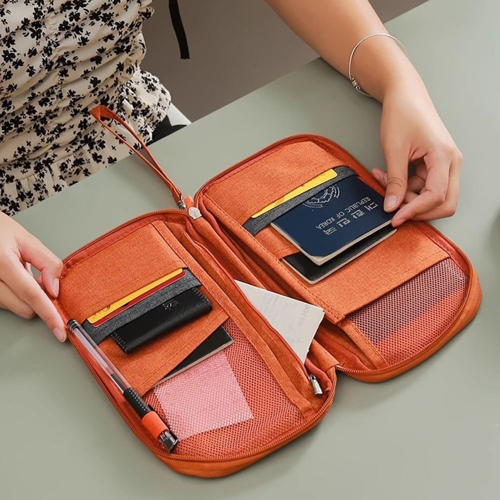 Travel Passport Bag RFID Famil - Travel Accessories Rfid review and price