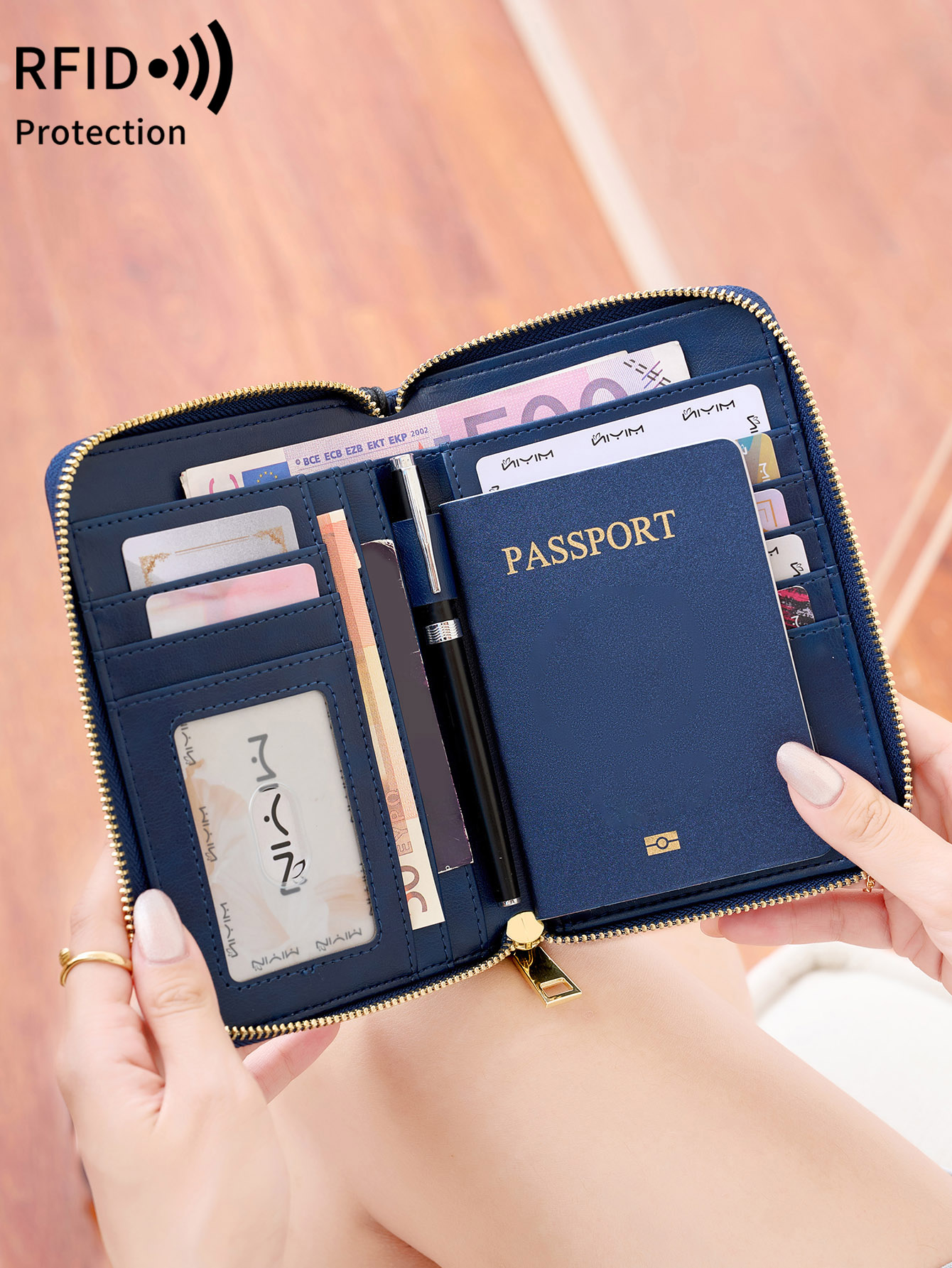 RFID Shielded Passport Holder  - Travel Accessories Rfid review and price