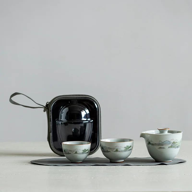 Shanshui One Pot Two Cups Port - Travel Accessories Company review and price